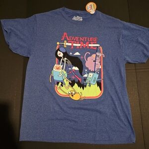 Adventure Time Kids Graphic Tee in Blue